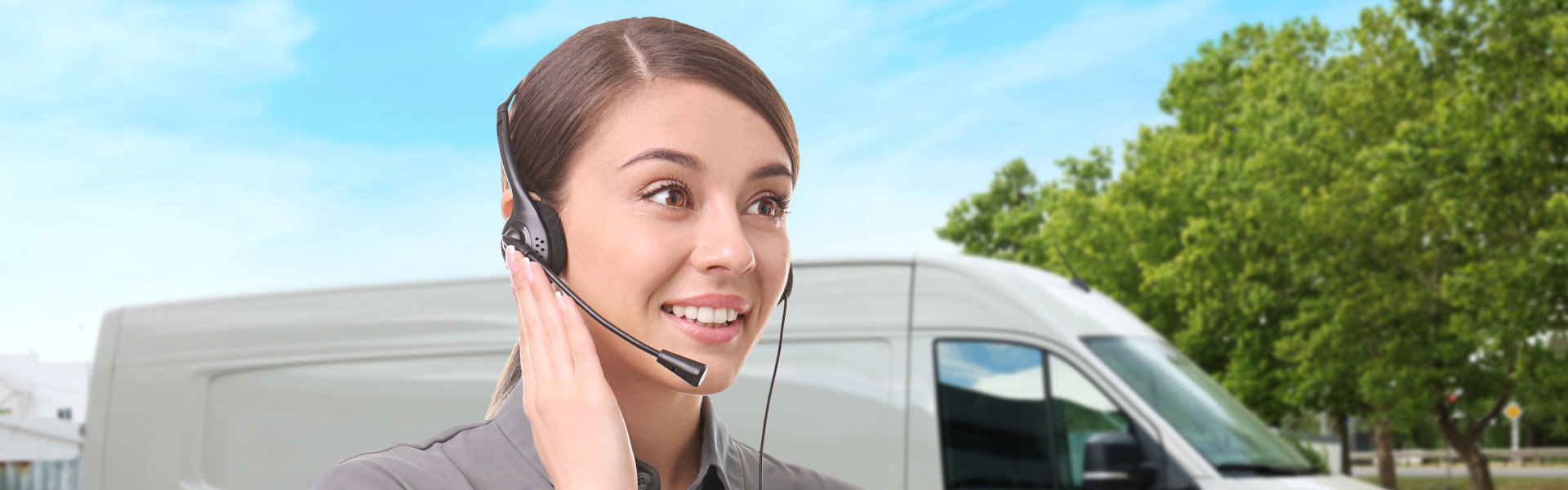 Female Dispatcher with Headset