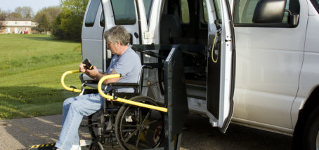woman helping an elderly